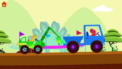 Dinosaur Digger - Kids Truck and Dinosaur Games _ Kids Learning _ Kids Games _