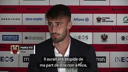 Nice - Viti, dans les pas de Balotelli : "A moi de continuer sur ce bon chemin qu'il a laissé"