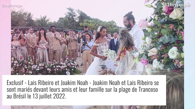 Mariage de Joakim Noah et Lais Ribeiro au Brésil : leurs petites demoiselles d'honneur trop craquantes