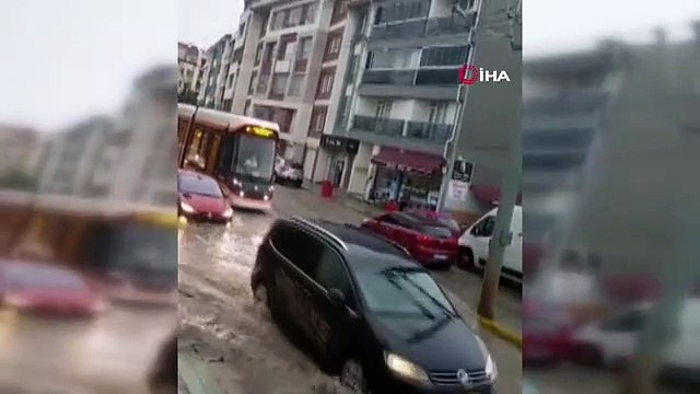 Eskişehir haber: Eskişehir'de sağanak yağış etkili oldu