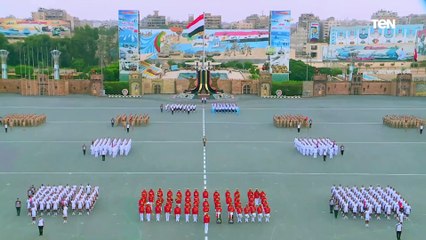 السيسي يتفقد الكلية الحربية فجرًا برفقة وزير الدفاع ورئيس الأركان