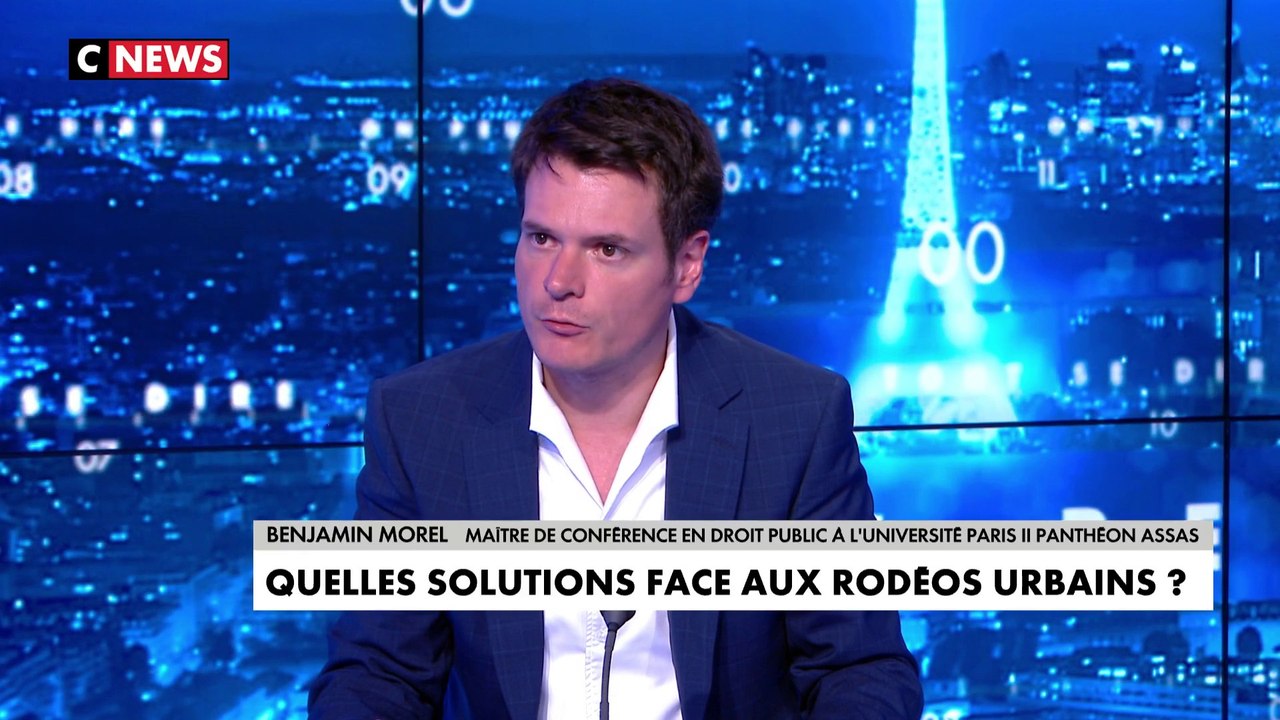 Benjamin Morel : «Vous ne traiterez pas le problème des rodéos urbains sans traiter celui, plus large, de la délinquance»