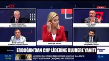 DP Milletvekili Cemal Enginyurt, Gazeteci Latif Şimşekin sözlerine sinirlenerek canlı yayında üzerine yürüdü