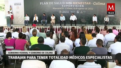 IMSS trabaja para tener totalidad de médicos especialistas en Colima