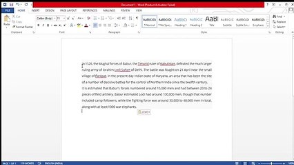 ms word styles in hindi