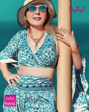 ليالينا ترند-ببطن مكشوف واطلالة عشرينية ..نادية الجندي تبهر جمهورها