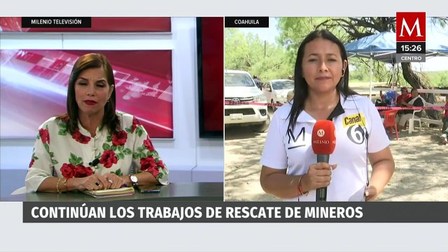 Familiares de mineros atrapados reportan que en 8 horas bajó 7 metros el agua