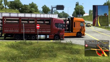 Euro Truck Simulator 2  (ets2) / SCANİA KIRKAYAK KAMYON mod 1.43 #ets2