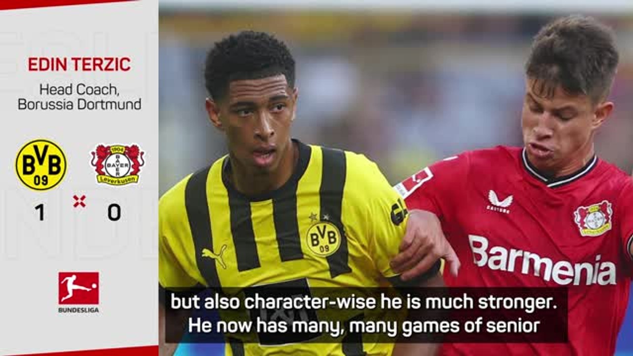 Dortmund coach Terzic continues to see massive potential in Bellingham