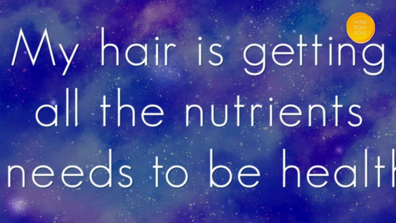 Affirmations For Thick, Healthy, Beautiful Hair | Listen For 21 Days | Law Of Attraction | Manifest