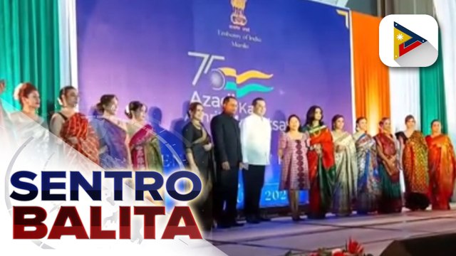Ilang opisyal ng gobyerno, nakibahagi sa paggunita ng 75th Independence Day ng India sa Taguig City; First Lady Liza Araneta-Marcos, kabilang sa mga dumalo
