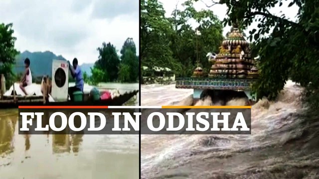 Odisha Hit By Flood As Mahanadi Rises