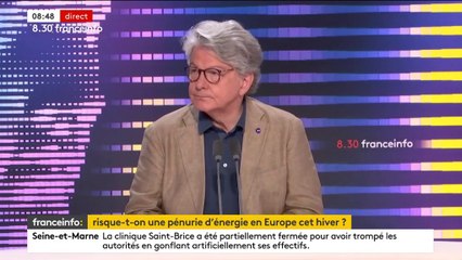 Comptes publics : "Il faudra revenir aux 3% de déficit", assure le commissaire européen Thierry Breton