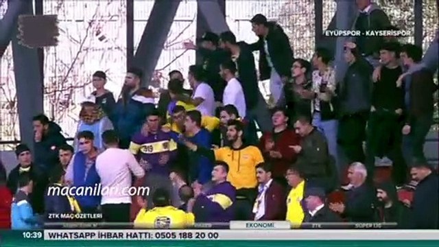 Eyüpspor 0-2 Kayserispor [HD] 14.12.2017 - 2017-2018 Turkish Cup 5th Round 2nd Leg