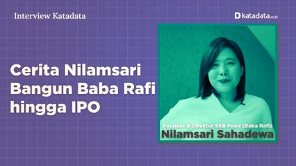 Cerita Nilamsari Bangun Baba Rafi hingga IPO | Katadata Indonesia