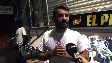 Suçüstü yakalanan hırsıza feci dayak! Bavulu kafasında parçaladı