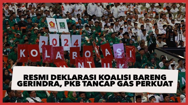 Resmi Deklarasi Koalisi Bareng Gerindra, PKB Tancap Gas Perkuat Elektabilitas