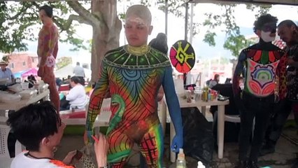 Colombia | Las culturas del mundo proyectadas a través del lienzo desnudo y humano