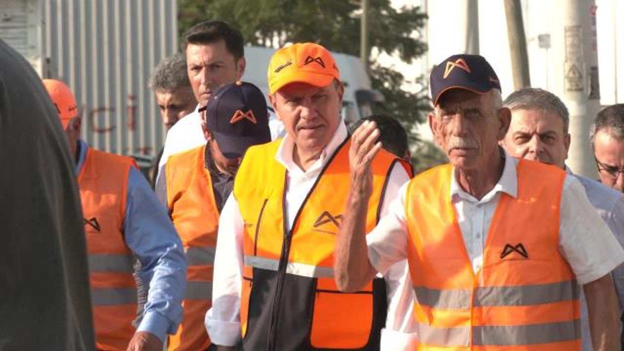 Mersin haberi! Başkan Seçer, Akdeniz İlçesindeki Çalışmaları Yerinde İnceledi