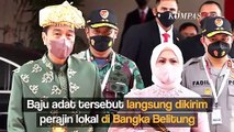 Presiden Jokowi Mengenakan Baju Adat Paksian dari Bangka Belitung, Begini Maknanya