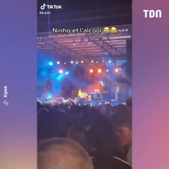 Ninho arrive bourré et en retard à son concert : sa prestation est un carnage