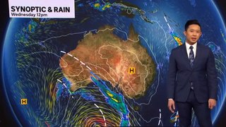 Cold front will cross west before sweeping southern Australia
