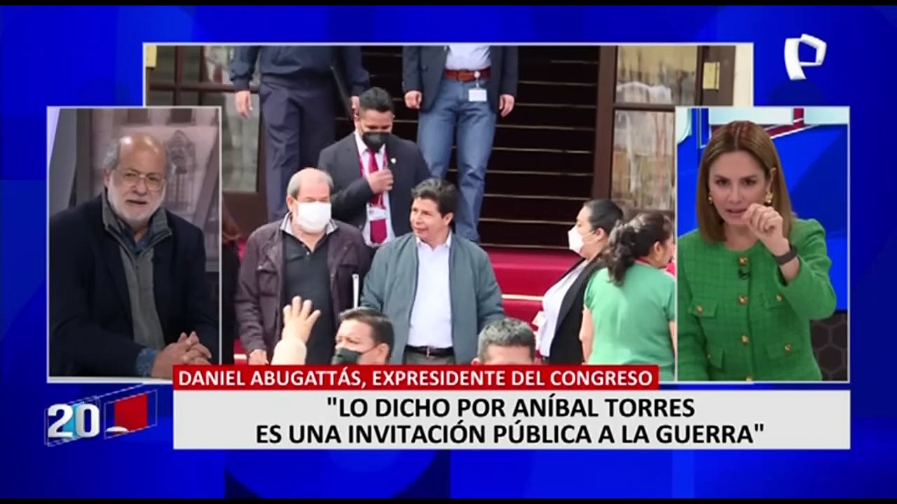 Abugattás sobre Pedro Castillo: "La incapacidad del Congreso es que lo mantiene vivo"
