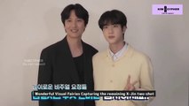 [ENG SUB] BTS Jin Met His Acting Idol Kim Nam-Gil!