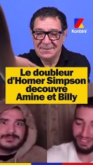 Philippe Peythieu réagit a l'imitation d'Amine et Billy (Homerde)
