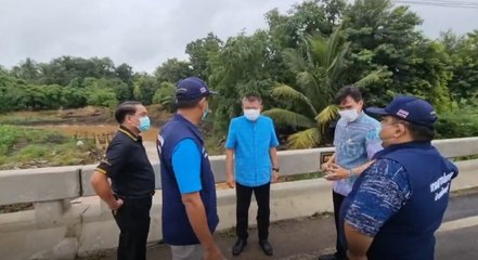 ผู้ว่าฯ ลพบุรี สั่งเฝ้าติดตามสถานการณ์น้ำ หลังฝนตกลงมาอย่างหนัก