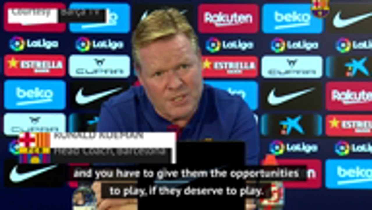 Barca will help Ansu Fati become 'a star' - Koeman
