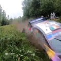 WRC Finland 2022 SS12 Breen Crash