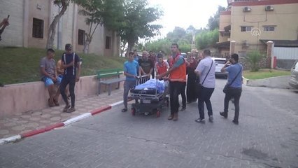 İsrail'in saldırılarında hayatını kaybeden 15 Filistinli defnedildi (2)