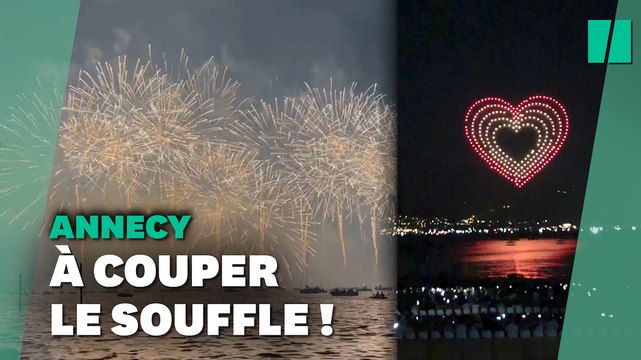 La fête du lac d’Annecy a mis tout le monde d’accord avec cet incroyable feu d’artifice