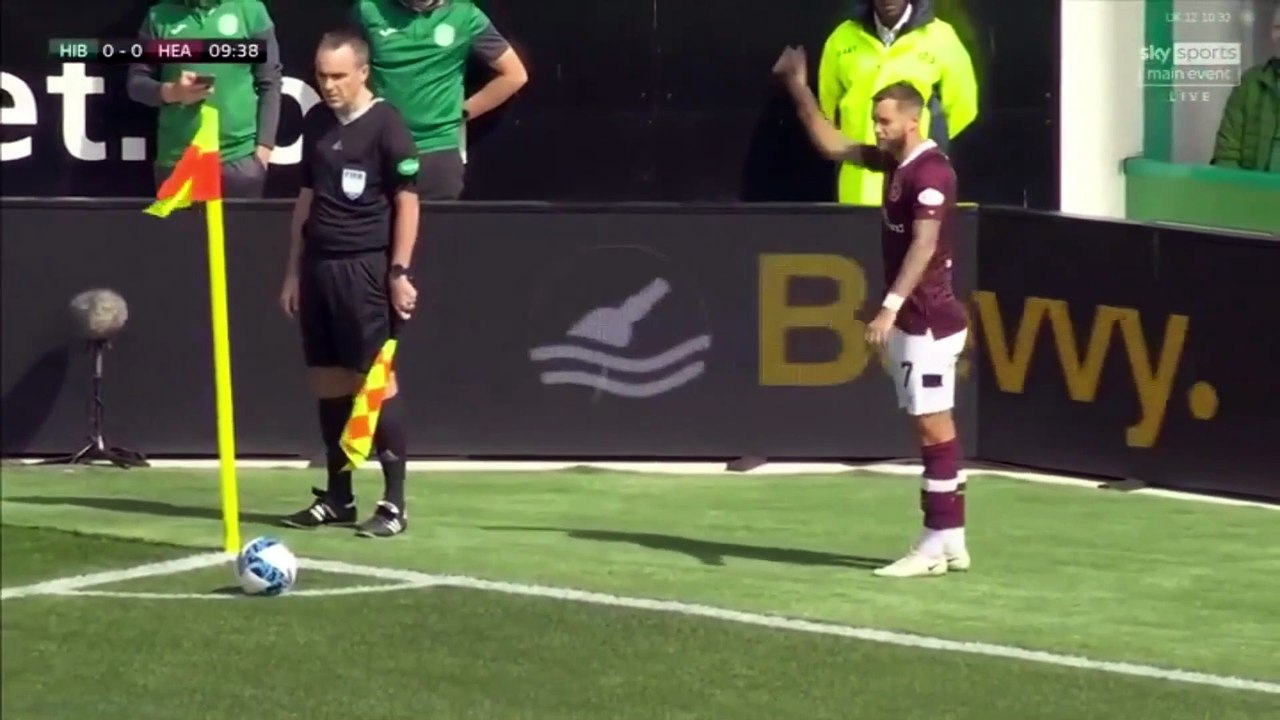 Hibernian vs hearts 1st half