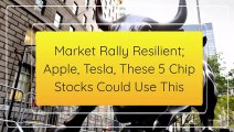 Dow Jones Futures Market Rally Resilient; Apple, Tesla, These 5 Chip Stocks Could Use This