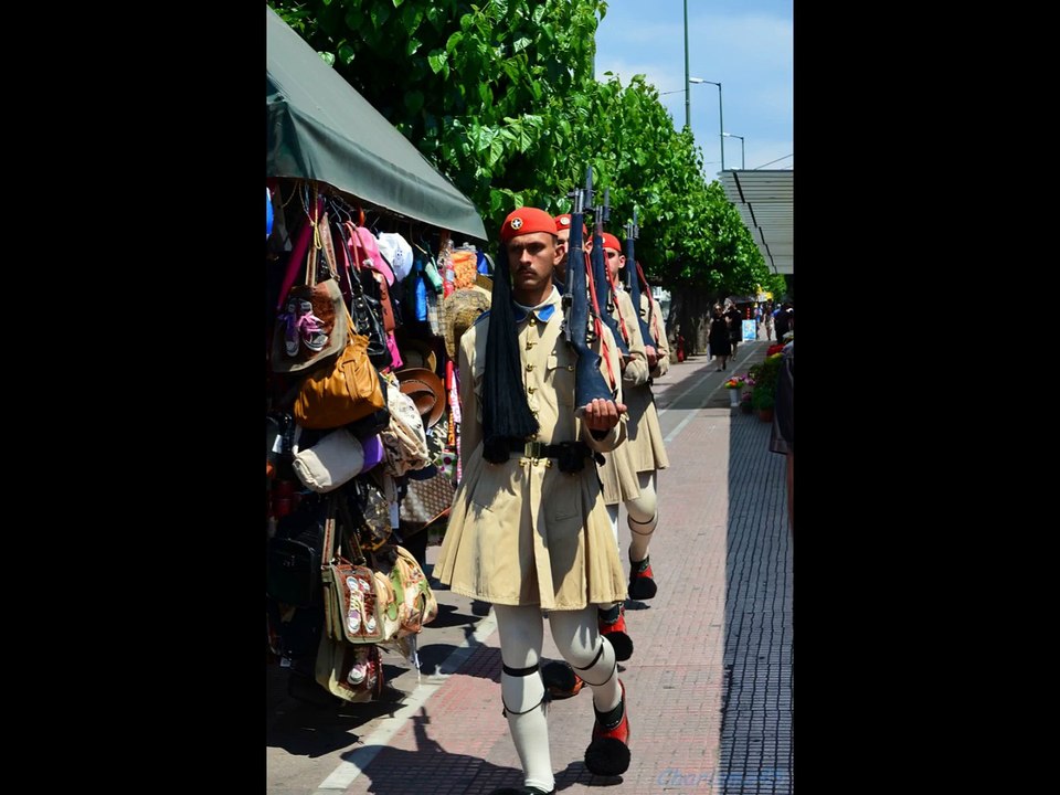 Grëce, Athènes, relève de la garde, jour 3
