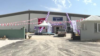 AK Partili Özhaseki tekstil fabrikasının açılışında konuştu