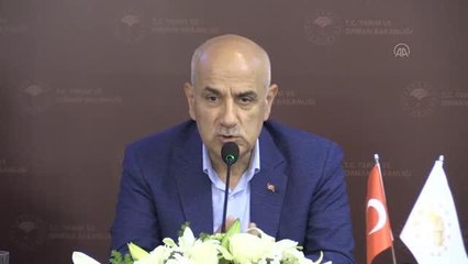 Kirişci: "(Tahıl ürünleri) Bu ürünlerin üretimini en üst noktada kendi ihtiyacımızı karşılayacak şekilde üretmek durumundayız"