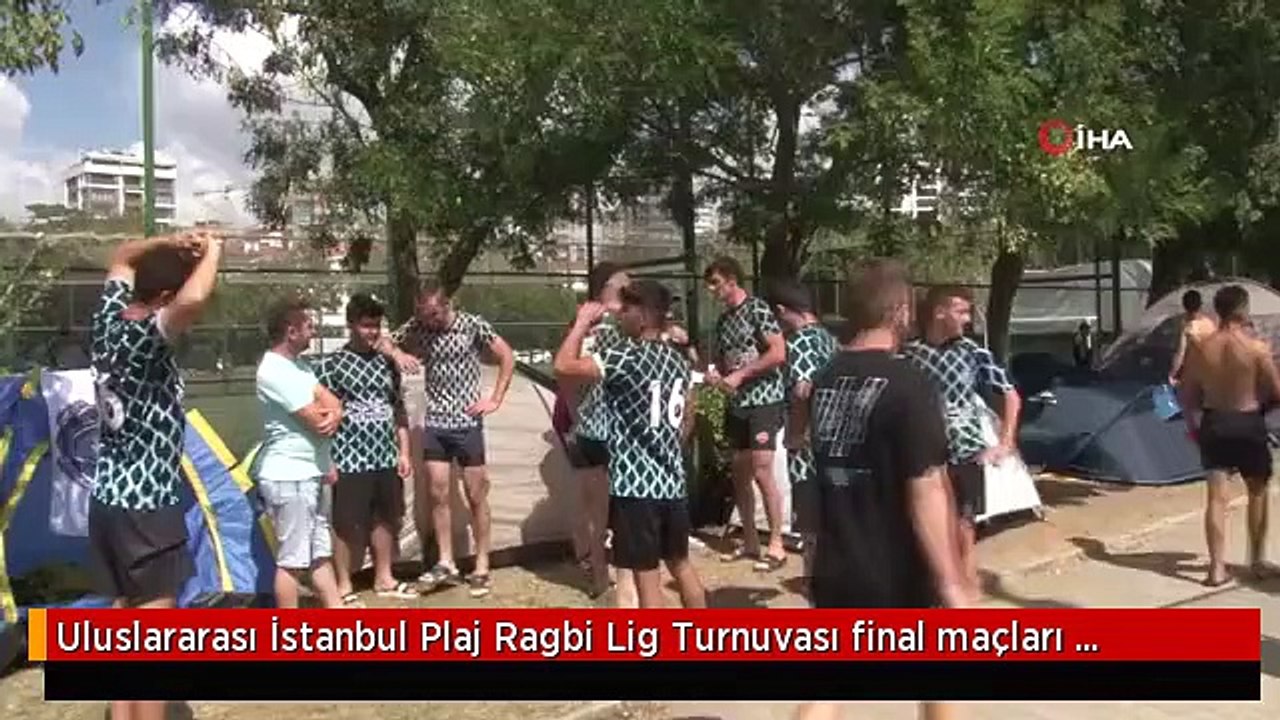Uluslararası İstanbul Plaj Ragbi Lig Turnuvası final maçları oynandı