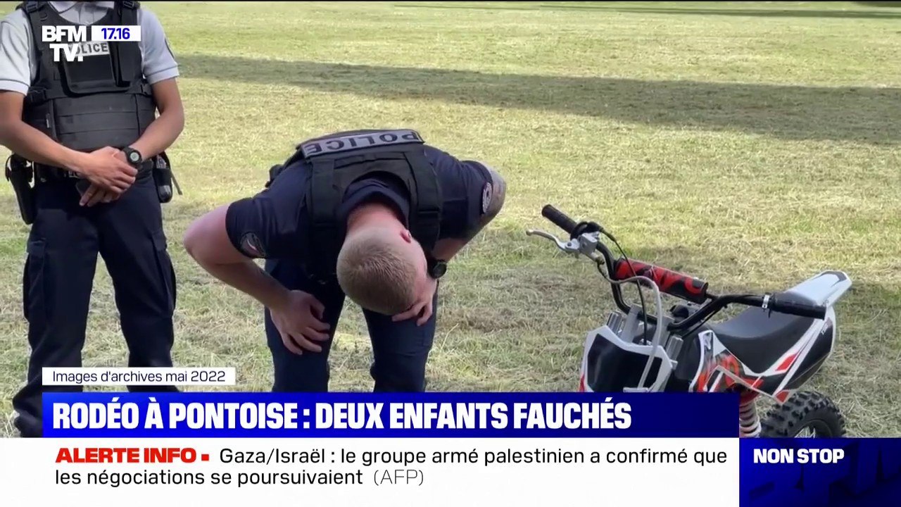 Enfants fauchés lors d'un rodéo urbain à Pontoise: ce que l'on sait
