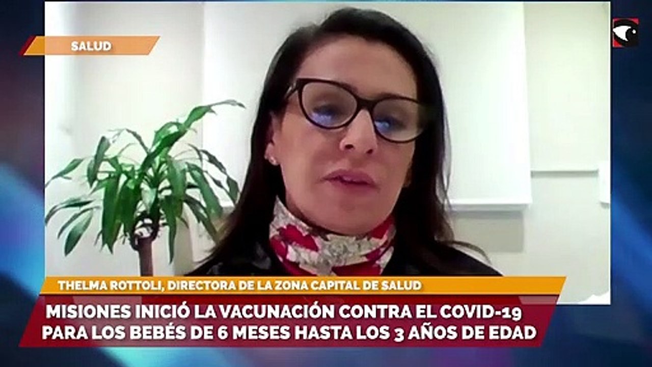 Misiones inició la vacunación contra el covid-19 para los bebés de seis meses hasta los tres años de edad
