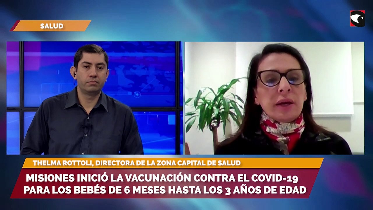 Misiones inició la vacunación contra el covid-19 para los bebés de seis meses hasta los tres años de edad