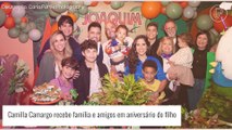 Camilla Camargo reúne a família para celebrar aniversário do filho. Fotos!