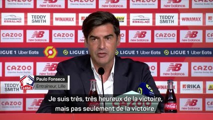1ère j . - Fonseca très heureux de la victoire et de la manière