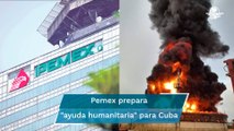 México enviará embarque de gasolinas a Cuba por explosión en refinería de Matanzas