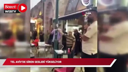 Tel Aviv'de siren sesleri yükseldi