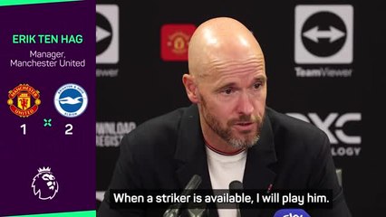 Descargar video: 'When he's available, I will play him' - Ten Hag defends benching Cristiano Ronaldo