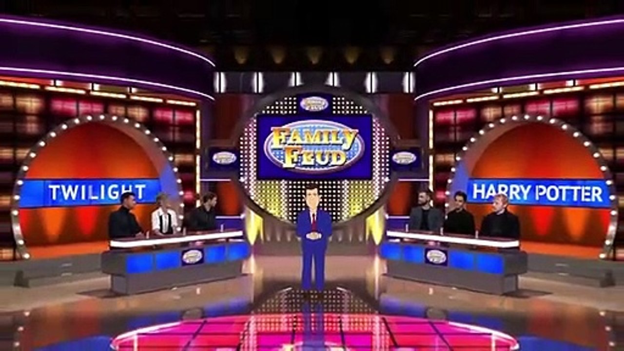Twilight VS Harry Potter! Celebrity Family Feud- AR-Buzz
