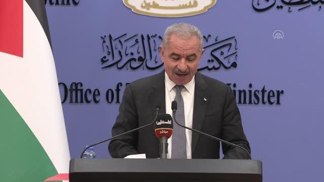 Son dakika haberi: Filistin Başbakanı Iştiyye: Filistin halkı kapsamlı ve sürekli İsrail saldırısına maruz kalıyor (1)